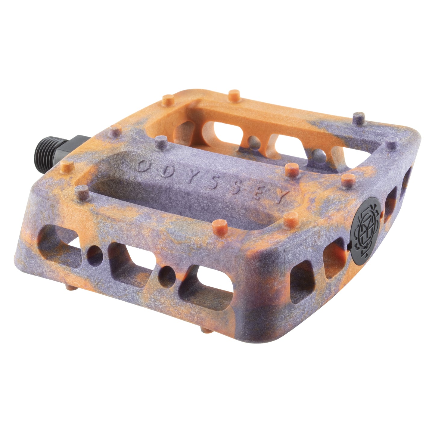 PEDALS ODY MX TWISTED PRO PC 9/16 MIDNIGHT-PU/OR-SWIRL
