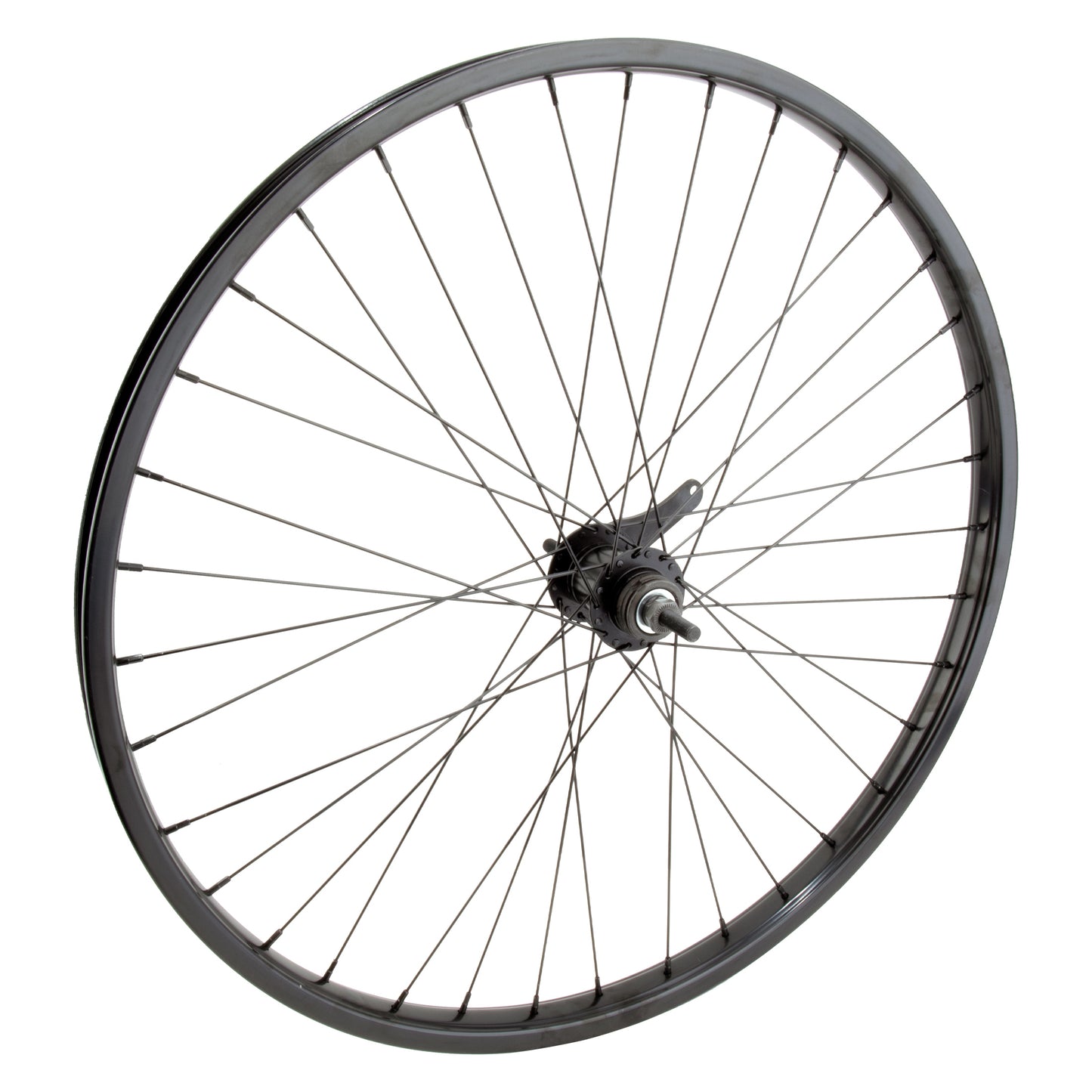 WHL RR 26x1.75 559x25 STL BK 36 KT CB 110mm 14gBK w/TRIM KIT
