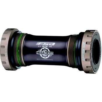 Full Speed Ahead MegaExo Stainless Mountain Bottom Bracket, 68/73mm English Threading