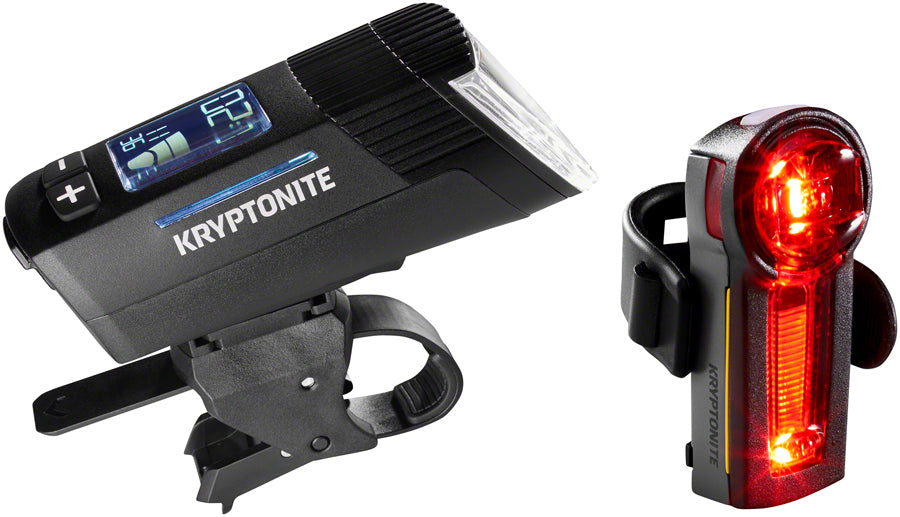 Kryptonite Incite X8/XBR Headlight/Taillight Set - Black