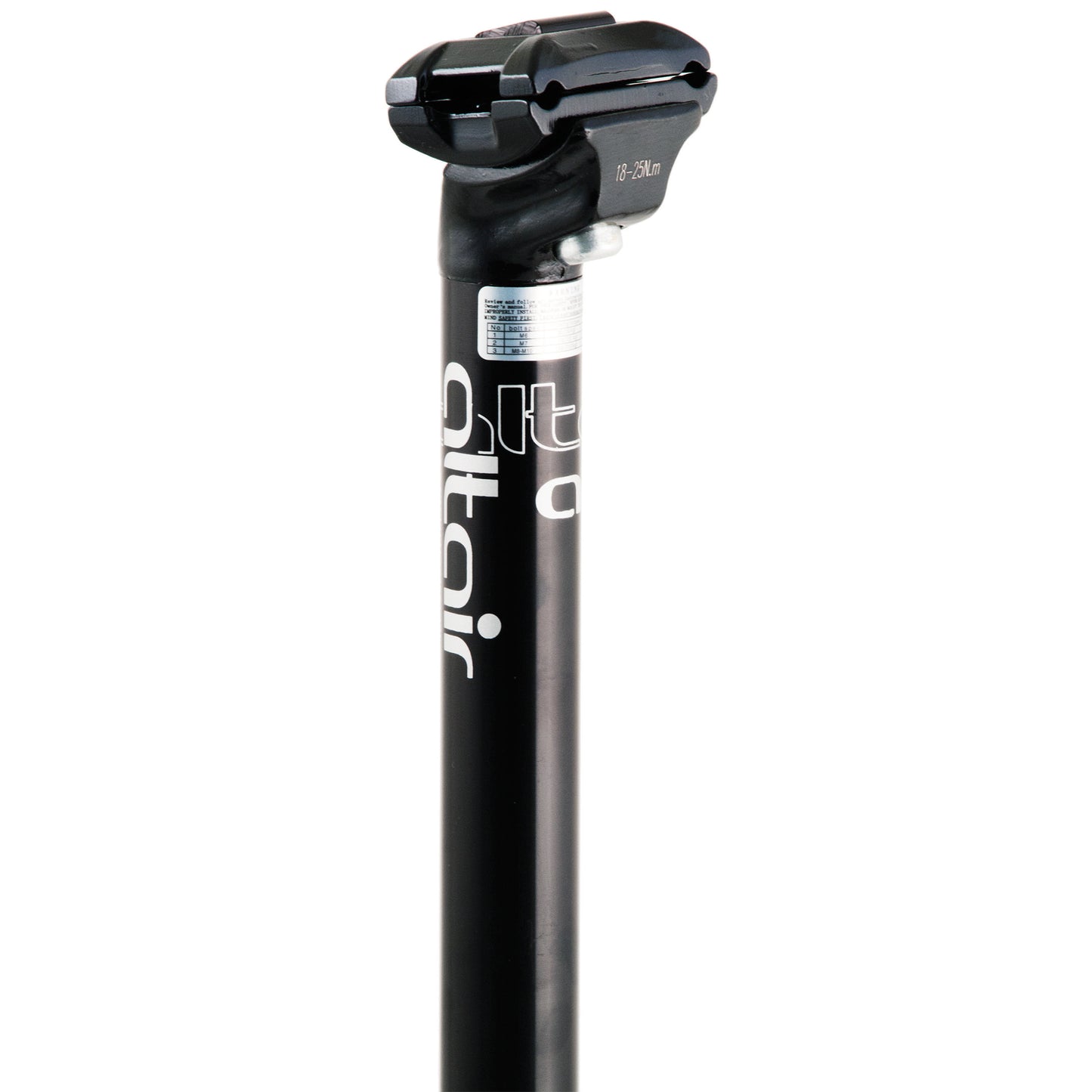 SEATPOST ALTAIR, ALLOY 30.8X350MM BLK