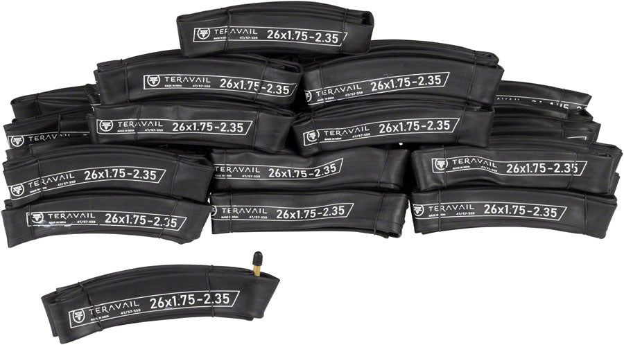 Teravail Bulk Tubes - 26 x 1.75-2.35, 48mm Schrader Valve