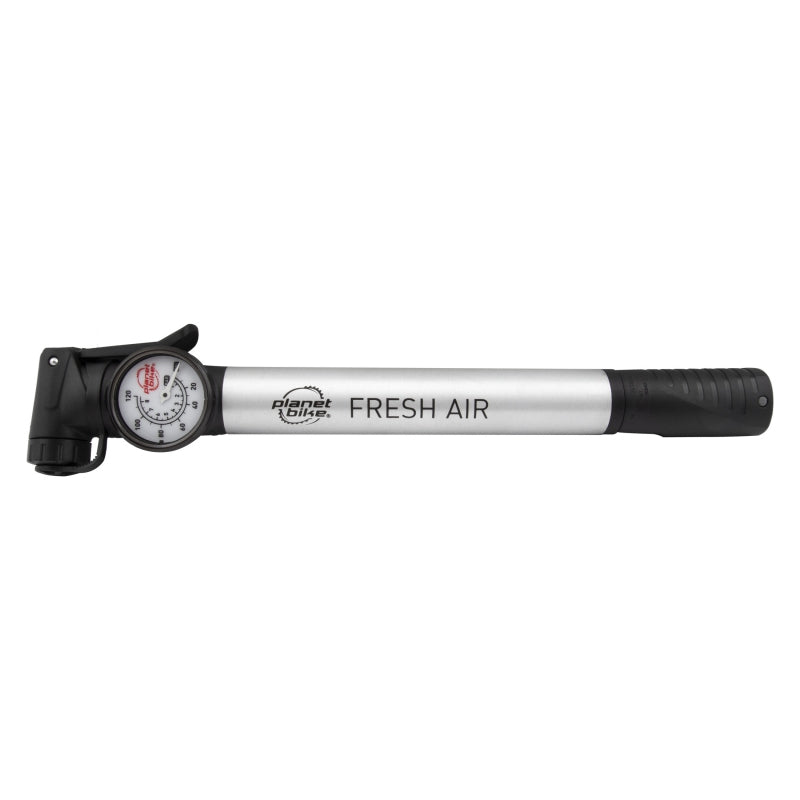 PUMP PB MINI FRESH AIR w/GAUGE SL/BK