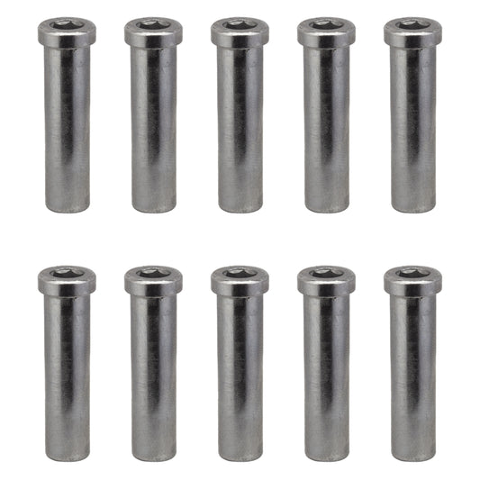BRAKE PART NUT FRT 30mm F/CARBON FORK ALLEN HEAD BGof10