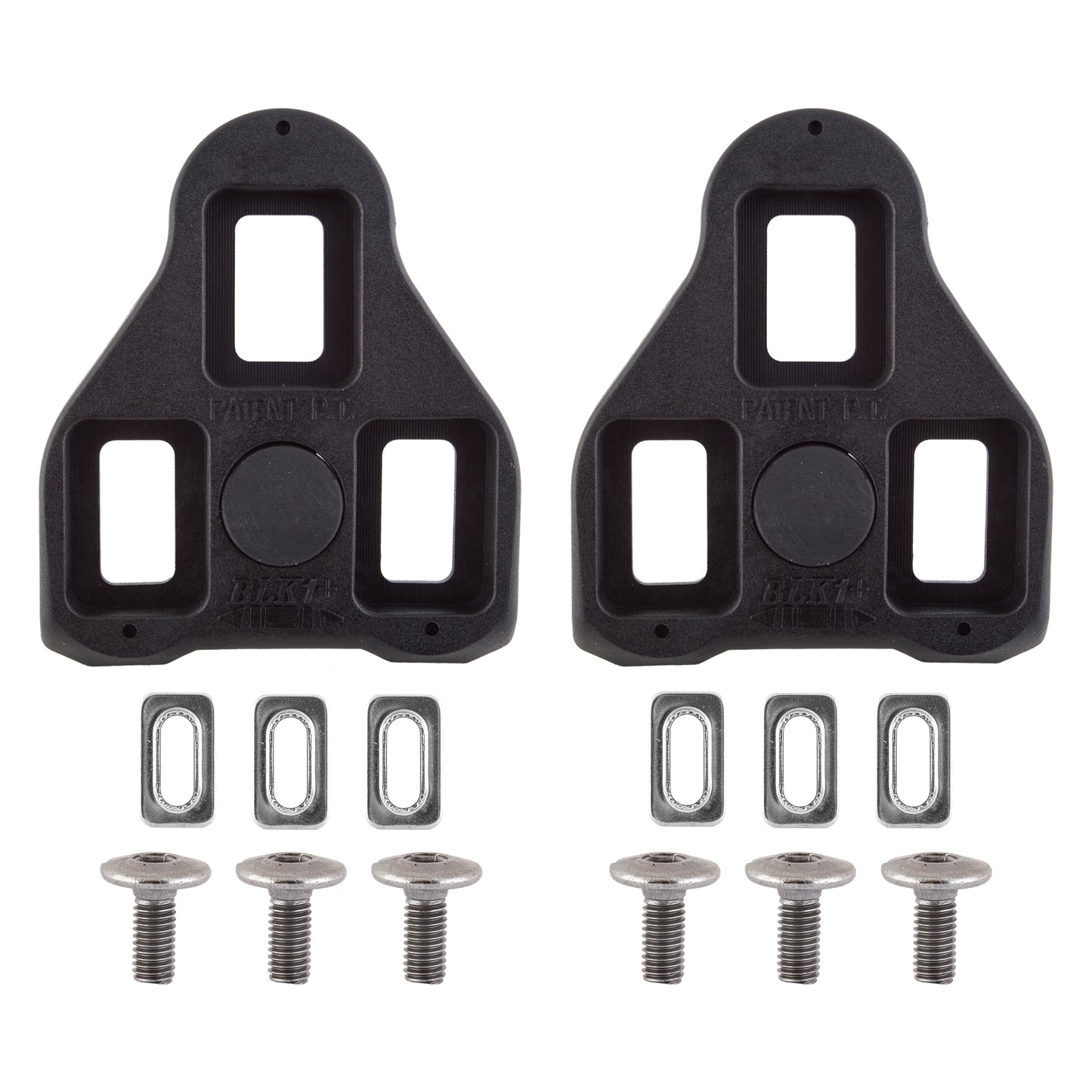PEDAL CLEAT EXUSTAR BLK1 DELTA LOOK FIXED