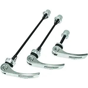 Action qr Alloy 3pc Set Silver hub axle Skewer