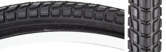 TIRE SUNLT 26x1.95 BK/BK KOMFORT K841A WIRE