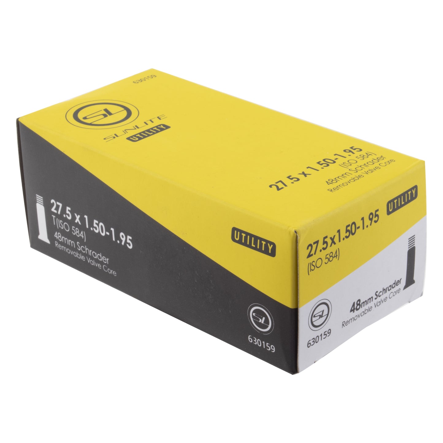 TUBE SUNLT UTILIT 27.5x1.50-1.95 SV48/SMTH/RC FFW39mm