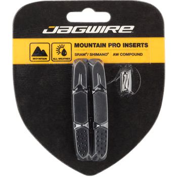 Jagwire Mountain Pro Brake Pad Replacement Inserts, Black