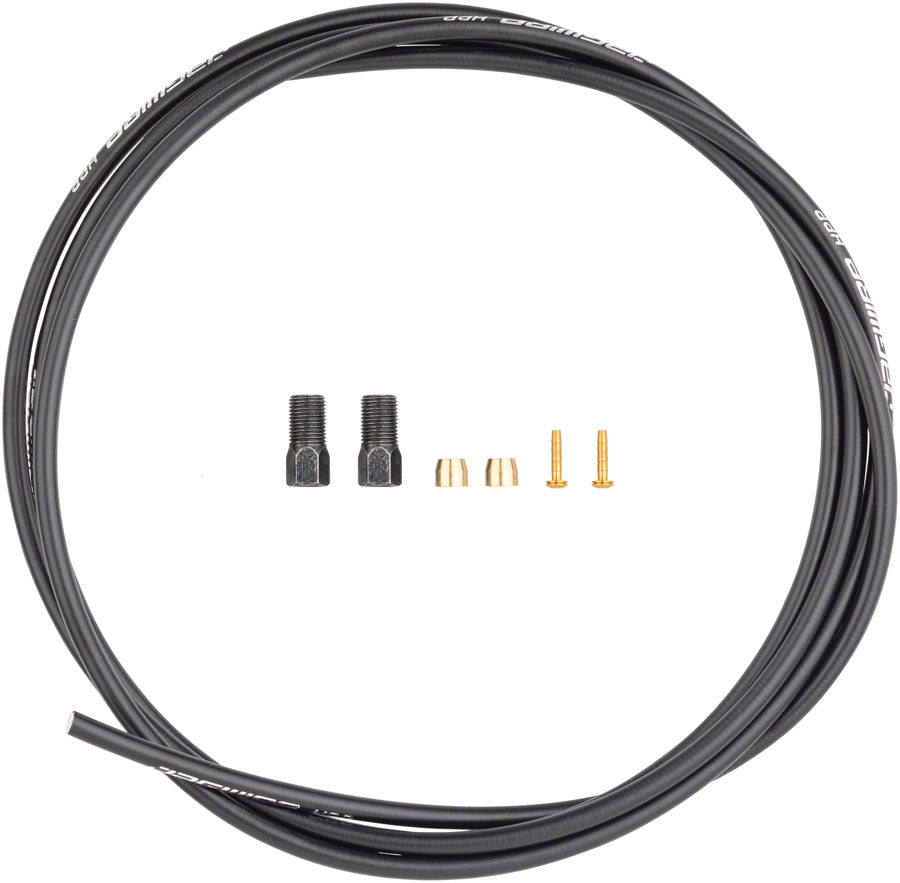 agwire Sport Mineral Oil Hydraulic Hose Kit for Shimano Deore, Alivio, Acera, RS805, MT500, MT400, MT200, Metrea, 2000mm, Black