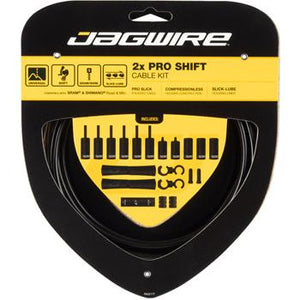 agwire Pro Shift Kit Road/Mountain SRAM/Shimano, Black