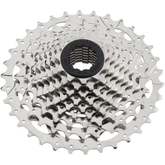 microSHIFT H09 Cassette - 9 Speed, 11-28t, Silver, Nickel Plated