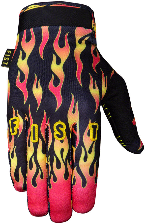 Fist Handwear Flaming Hawt Gloves - Multi-Color, Full Finger