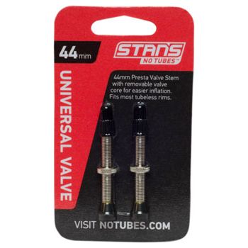 Stan's NoTubes Brass Valve Stems - 44mm, Pair