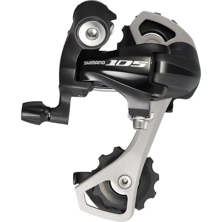 Shimano 105 RD-5701-GS Rear Derailleur - 10 Speed, Medium Cage, Black