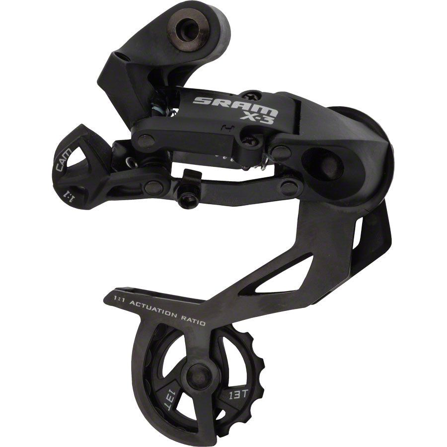 SRAM X3 Rear Derailleur - 7,8,9 Speed, Long Cage, Black