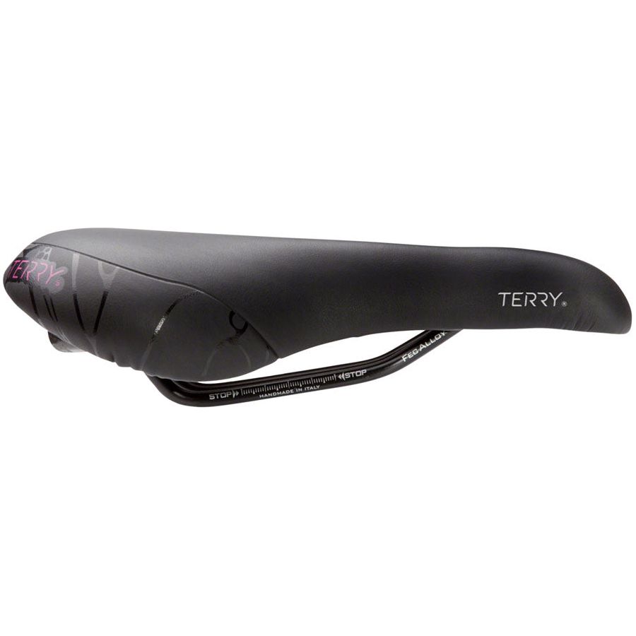 Terry Butterfly Chromoly Saddle - Chromoly, Black, Women's