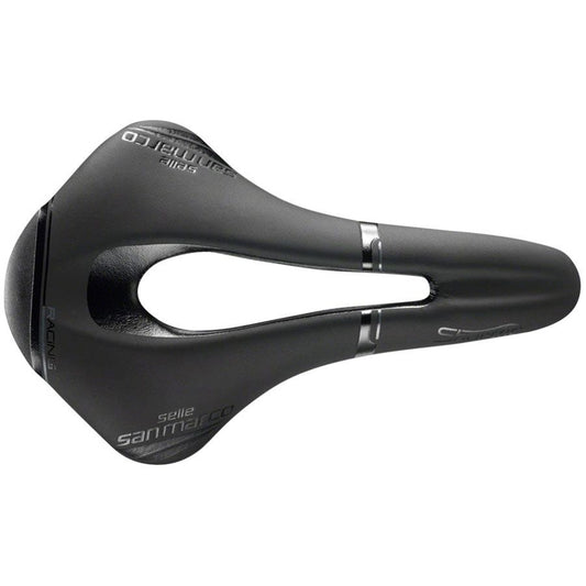 Selle San Marco Shortfit Open-Fit Racing Saddle - Manganese, Black, Men's, Superwide