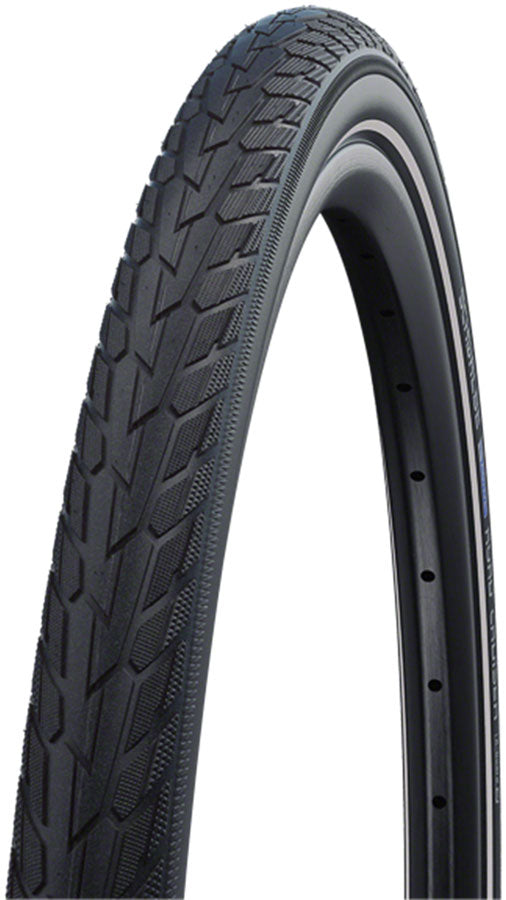 Schwalbe Road Cruiser Tire - 700 x 40, Clincher, Wire, Black, K-Guard, Green