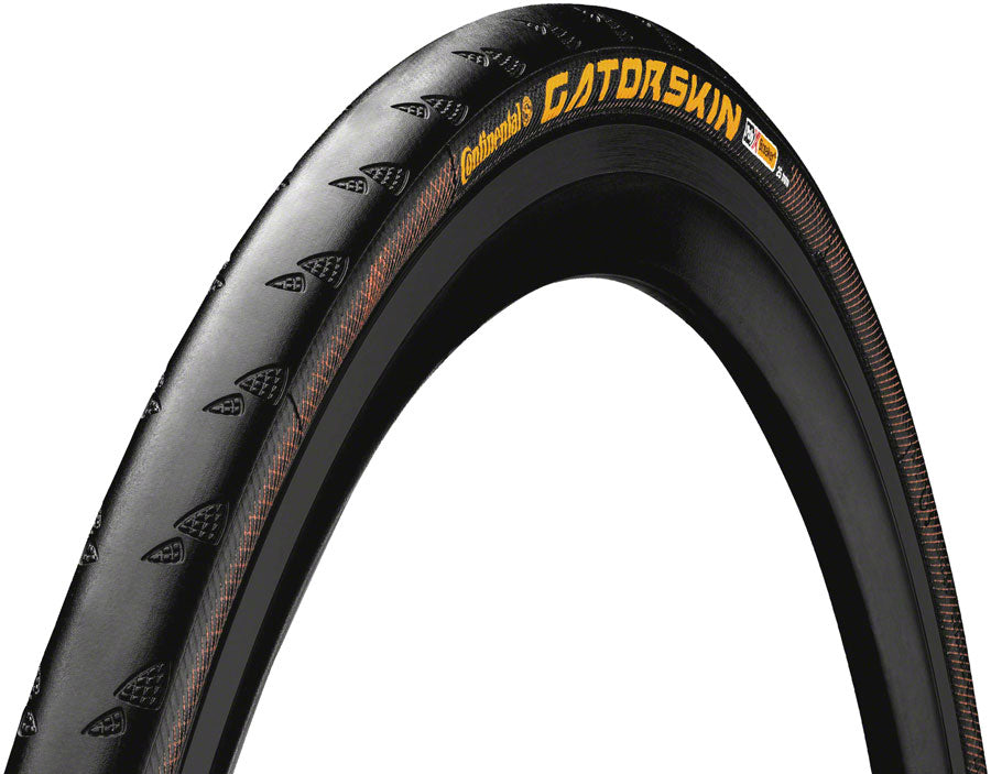Continental Gatorskin Tire - 650c x 23, Clincher, Wire, Black, PolyX Breaker
