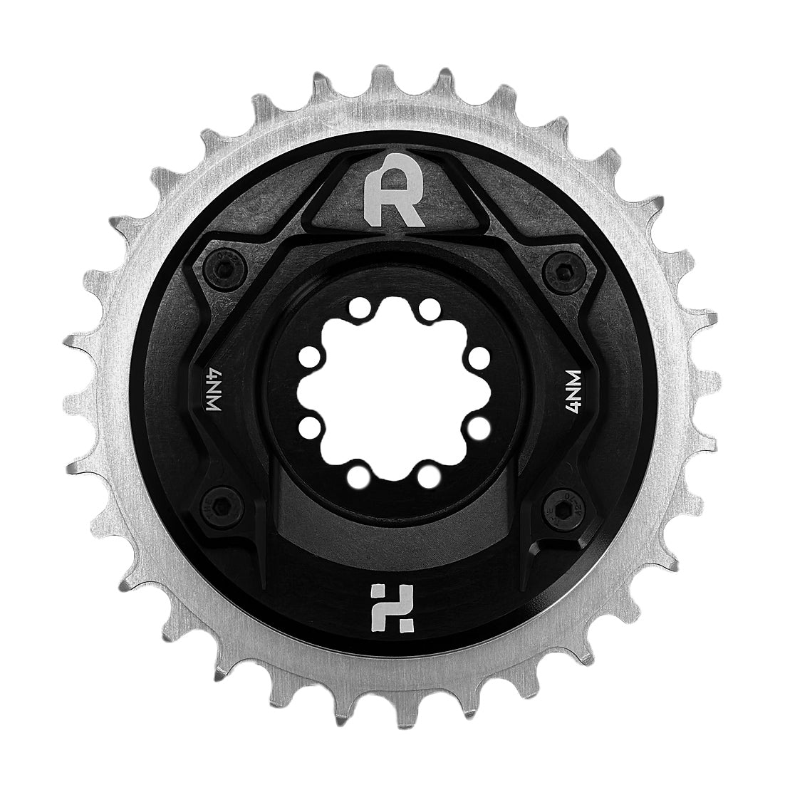 Rimpact Chain Damper, SRAM 3-Bolt Eagle 36t, Black/Silver