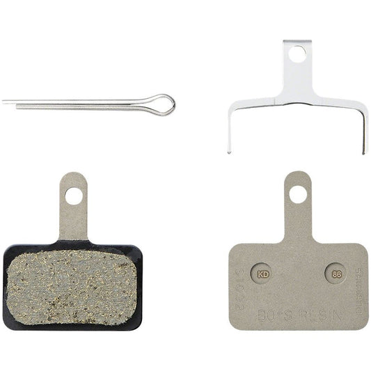 Shimano B05S-RX Disc Brake Pad and Spring - Resin Compound, Stainless Steel Back Plate